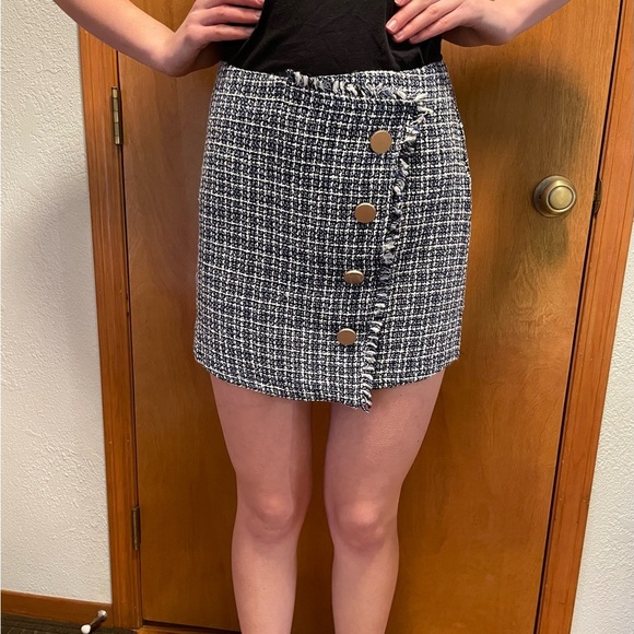 Milk&Honey Blue Mini Skirt Small Women’s - Picture 12 of 12